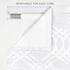 Exclusive Home Curtains Prague Trellis Blackout Roman Shade, 27x64, White
