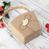 WINOMO Double Heart Wedding Flower Girl Basket with Bowknot