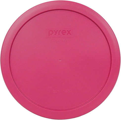 Pyrex (2) 7402-PC 6/7 Cup Fuchsia (2) 7201-PC 4 Cup Purple (3) 7200-PC 2 Cup Lawn Green (2) 7202-PC 1 Cup Red Replacement Food Storage Lids