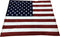 Patriotic Throw Blanket for Couch - 50" x 60", American Flag, Soft Cozy Fleece, Veteran's Day, Stars and Stripes, Home Decor, Red, White, Blue, USA, Living Room Sofa, Bed, Office, Old Glory