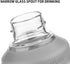 BlenderBottle Mantra Glass Shaker Bottle, 20-Ounce, Rose Pink