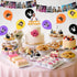 107 Pcs Bad Bunny Party Decorations, Bad Bunny Birthday Decorations, Party Supplies includes Happy Birthday Banner, Balloons, Cake Topper, Cupcake Toppers, Backdrop, Stickers