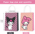 UINE 16 Pack Kuromi and My Melody Party Bags paper bags, Kuromi Bags for Kids Birthday,Candy Treat Bags for Boys Girls Kuromi Birthday Party Supplies