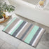 HEBE Non-Slip Bathroom Rugs Mat Soft Microfiber Bath Mats for Bathroom Absorbent Bath Floor Rug Machine Washable ,20"x32"