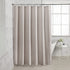 AmazerBath Waffle Shower Curtain, Heavy Duty Fabric Shower Curtains with Waffle Weave Hotel Quality Bathroom Shower Curtains, 72 x 72 Inches (Khaki)
