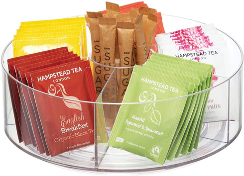 iDesign Binz Turntable, Clear