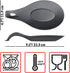 Silicone Spoon Rest for Stove Top €“ Set of 2 | HEAT RESISTANT | EASY €“ CLEAN Spoon Holder for Stove Top | Nonstick Sturdy Silicon Spoon Rest for Kitchen Counter | Spatula Rest HOLDS 2 LARGE UTENSILS