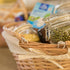 Oval Willow Basket with Double Drop Down Handles