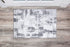 Rugshop Contemporary Abstract Distressed Area Rug 2' x 3' Gray