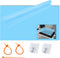 ANFU Stove Cover, Stove Covers for GAS Burners, Stove Top Cover Protector for Glass Electric Stove Washer Dryer, Waterproof Heat Resistant Silicone Baking Mat (27.6*19.7*0.04inch, Blue)