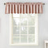 Sun Zero - 51708 Barrow Collection Rod Pocket Room Darkening Valance, 54" x 18" - 1 Panel, Blush Pink