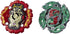 BEYBLADE Burst Rise Hypersphere Dual Pack Viper Hydrax H5 and Dullahan D5 -- 1 Left-Spin and 1 Right-Spin Battling Top Toy, Ages 8 and Up
