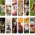 12 Pieces Magnetic Bookmarks Cats Magnet Page Markers Assorted Book Markers Set for Students Reading