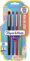 Paper Mate Flair Felt Tip Pens, Medium Point (0.7mm), Business Colors, 4 Count - 8404452PP