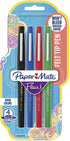 Paper Mate Flair Felt Tip Pens, Medium Point (0.7mm), Business Colors, 4 Count - 8404452PP