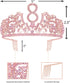 8th Birthday,8th Birthday Decorations for Girls,8 Birthday Crown,8th Birthday Sash,8 Tiara,8th Birthday Crown for Girls,8 Year Old Tiara,8th Birthday Tiara for Girls,Birthday Girl for 8 Year Old