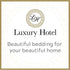Lux Hotel Microfiber Tailored Style Bed Skirt with Classic 14 Inch Drop Length, Queen, Navy