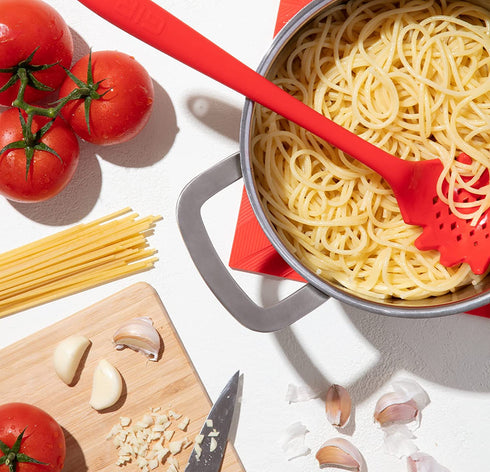 GIR Silicone Spaghetti Spoon, Mint