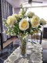 Artificial Baby Breath Gypsophila Flowers Bouquets 15 pcs Real Touch Flowers for Wedding Party DIY Wreath Floral Arrangement Home Decoration (White)