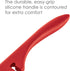 Rachael Ray Tools & Gadgets Solid Spoon, 13", Red