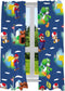 Franco Kids Room Window Curtains Drapes Set, 82 in x 63 in, Super Mario