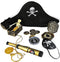 Pirate Party Favors - 100-Piece Toys & Accessories Set with Hats and Eye Patches for Kids Birthday Supplies Decorations