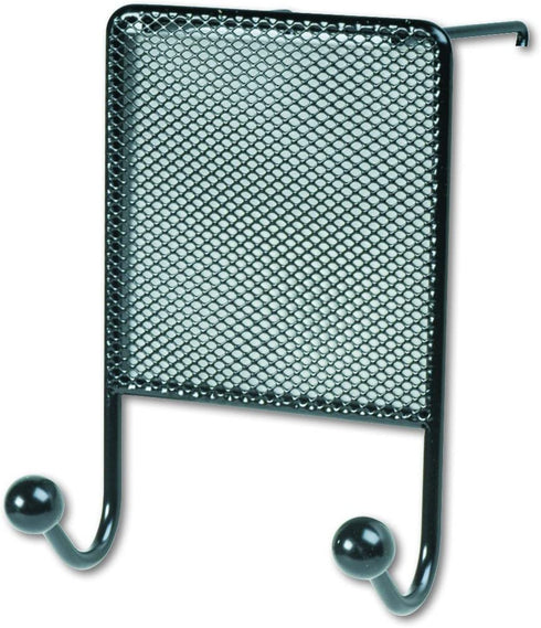 Fellowes Mesh Partition Additions Double Coat Hook, Black (75903)