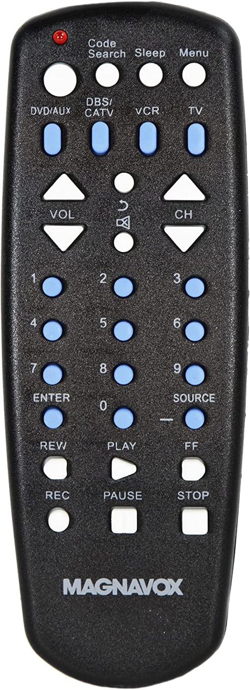 Magnavox MC345 4 in 1 Universal Remote Control | Control Up to 4 Devices with 1 Remote | Works with Most Major Brands | Works with TV, DVD, VCR and Satellite |