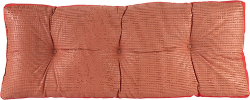 Klear Vu The Gripper Non-Slip Omega Bench Cushion for Piano Chair, Storage Bench, Dining Room, Sofa Couch and Window Seat-1 Piece Bench Pad, 36 Inches, Coral