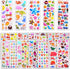 Kids Stickers 1000+, 40 Different Sheets, 3D Puffy Stickers for Kids, Bulk Stickers for Girl Boy Birthday Gift, Scrapbooking, Teachers, Toddlers, Including Animals, Stars, Fishes, Hearts and More