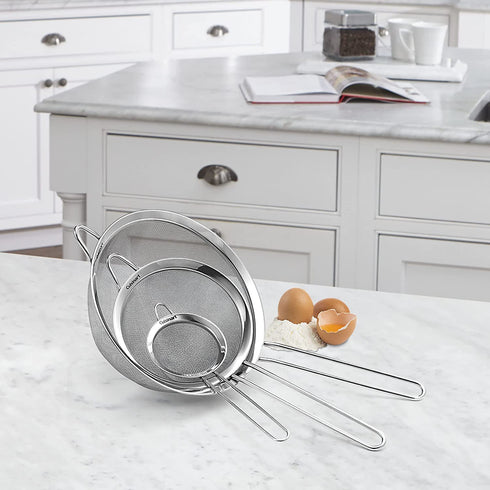Cuisinart Set of 3 123, 1, Silver