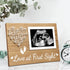 New Mom Gifts Baby Ultrasound Picture Frame Sonogram Keepsake Frame, Mothers Day Pregnancy Gifts for First Time Mom Dad, Pregnancy Announcements Gender Reveal Baby Shower Gifts Nursery Decor-4x6 Photo
