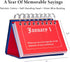 Benjamin Franklin Quotes Daily Flip Calendar - Perpetual 365 Days of Wisdom from Poor Richards Almanack for Motivation Inspiration Home Office Desk Decor