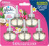 Glade PlugIns Refills Air Freshener, Scented and Essential Oils for Home and Bathroom, Exotic Tropical Blossoms, 3.35 Fl Oz, 5 Count