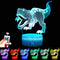 FUFUYOU T-rex Dinosaur Toys, 16 Colors 3D Desk Lamp Dimmable Remote Control Night Light for Kids Age 2 3 4 5 6 7 8-12 Year Old Boys Gifts Room Birthday Christmas