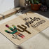 Artoid Mode No Pricks Allowed Cactus Funny Text Doormat, Seasonal Summer Holiday Creative Decorative Welcome Floor Mat Switch Mat for Indoor Outdoor 17 x 29 Inch