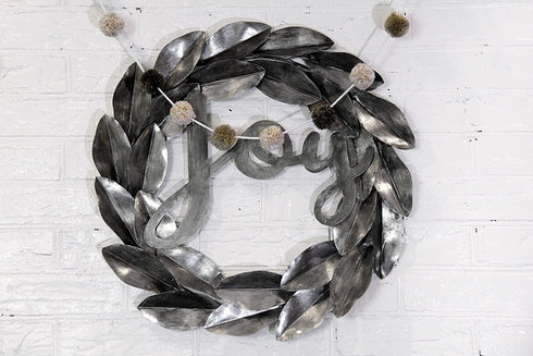Zoe Frances Designs Pom Pom Garland Christmas | Neutral Christmas Decorations | Christmas Pom Pom Garland for Christmas Tree | Felt Ball Garland Christmas
