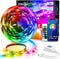 DAYBETTER Led Strip Lights 50ft Smart Light Strips with App Control Remote, 5050 RGB Led Lights for Bedroom, Music Sync Color Changing Lights for Room Party