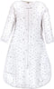 Hudson Baby unisex-baby Long Sleeve Muslin Sleeping Bag, Wearable Blanket, Sleep Sack