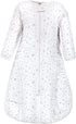 Hudson Baby unisex-baby Long Sleeve Muslin Sleeping Bag, Wearable Blanket, Sleep Sack