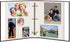 Magnetic Self-Stick 3-Ring Photo Album 100 Pages (50 Sheets), Brown