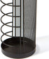 Mind Reader Mini Umbrella Stand Rack Holder for Home and Office, Black