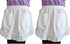 CRB Fashion Womens Retro Waist Apron with Pockets for Cooking Costume 2 PACK (White)