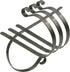 Elf Logic - 4 Pack Christmas Stocking Holder - Large Elegant, Adjustable, Metal Stocking Hook - Low Profile Christmas Fireplace Hooks/Mantle Clips for Mantles Between 3 and 5 inches. (4 Pack)