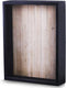 Shadow Box Display Case Black Wooden Shadow Box Frame - Showcase Bottle Caps, Shells, Ticket Stubs, Airline Tickets, Ideal for Memorabilia Photos, Flowers, & Medals (10 x 8 in)