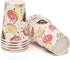 Donuts Party Supplies Tableware Set 24 9" Dinner Plates 24 7" Dessert Plate 24 9 Oz. Cups 50 Lunch Napkins for Doughnut Sprinkle Hanukkah Baby Shower Birthday Theme Disposable Paper Goods Decorations