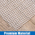 Aurrako Non Slip Rug Pads for Hardwood Floors,6x9 Ft Anti Slip Rug Pad Grippers for Any Hard Surface Floors,Anti Slip Skid Non Adhesive Rug Protector