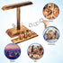 Ring Toss Game, Ring Toss with Shot Ladder, Fun Hook and Ring Game, Handmade Wooden Interactive Game for Home and Party