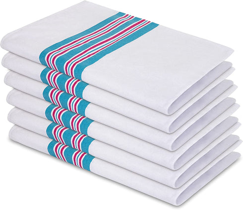 6 Pack Elaine Karen Flannel Unisex Hospital Receiving Blankets - 100% Cotton, for Girl or boy, Newborn Swaddle Wrap Baby Blanket Throw, Soft, Warm, Cozy, Infant for Crib, Stroller, 30x40