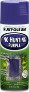 RUST-OLEUM 270970 No Hunting Spray Paint, 12 Fl Oz (Pack of 1), Purple